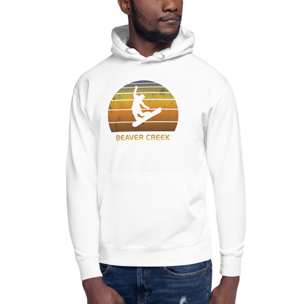 Retro Beaver Creek Colorado Snowboarding Fan Unisex Hoodie Top Sweatshirt