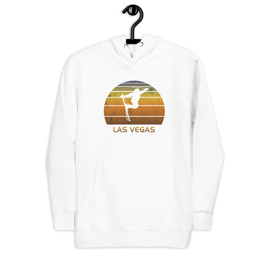 Funny Ski Las Vegas Skiing Joke Unisex Hoodie Top Sweatshirt