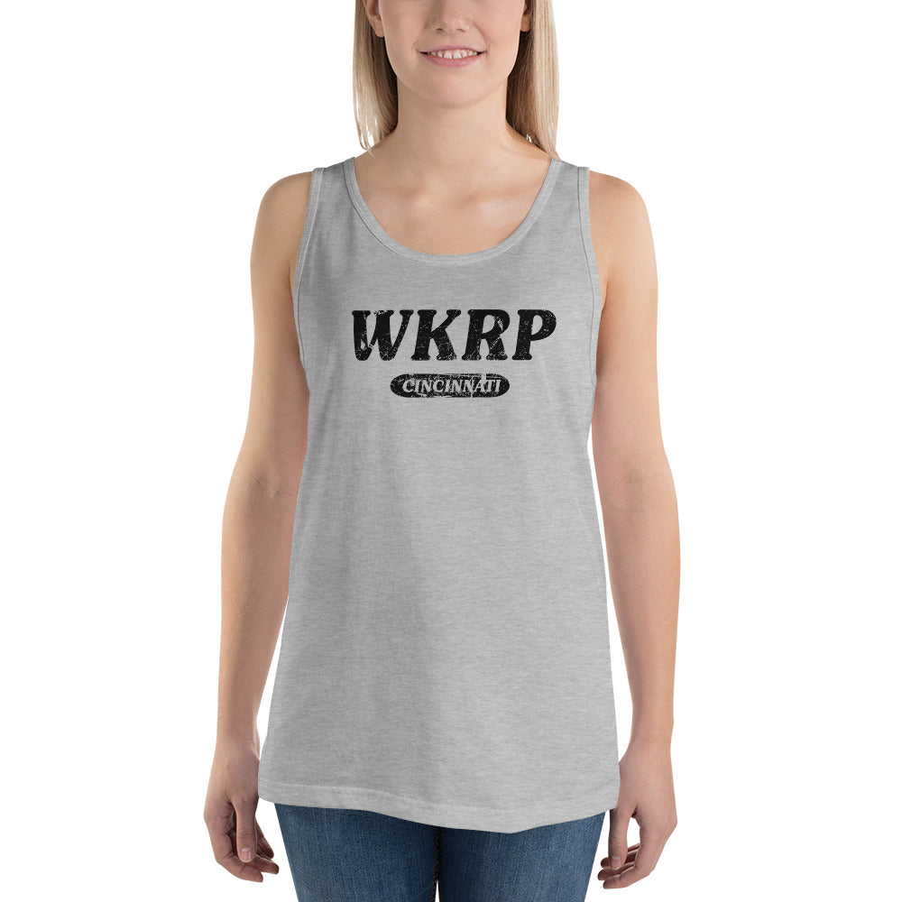 WKRP Old School 70s Sitcom TV Show Unisex Tank Top