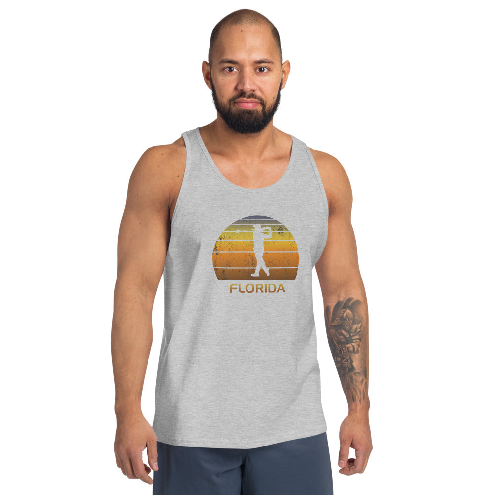 Florida Golf Fan Golfer Unisex Tank Top