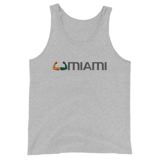 Miami 305 Area Code Native College Football Fan Unisex Tank Top