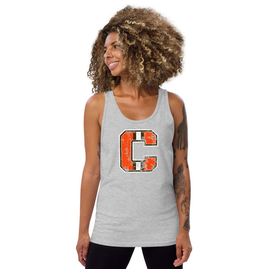 Retro Cleveland Native Football Fan Unisex Tank Top