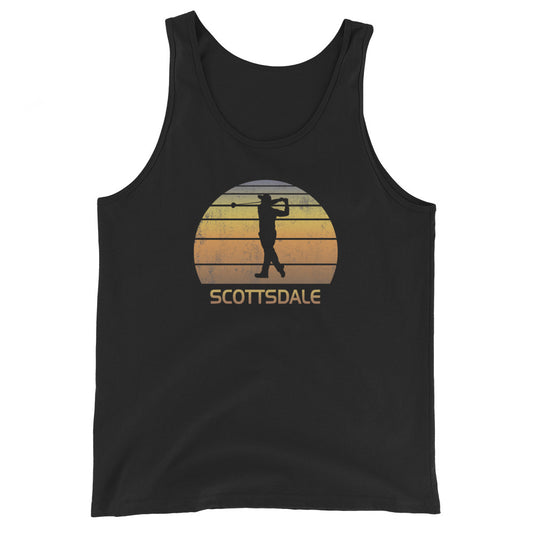 Scottsdale Arizona Golf Fan Golfer Unisex Tank Top
