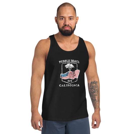 Pebble Beach Golf 2019 US Open Golfing Fan Unisex Tank Top