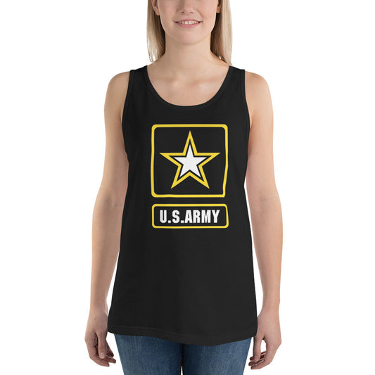 U.S. Army Military Service Active Retired Veteran Appreciation Unisex Tank Top