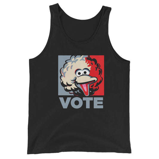 Pro Vaccination Funny Bird COVID Joke Democrat Politics Unisex Tank Top