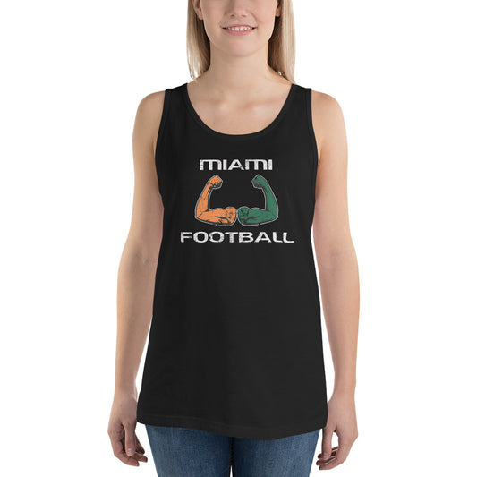 Miami Native 305 Area Code College Football Fan Unisex Tank Top