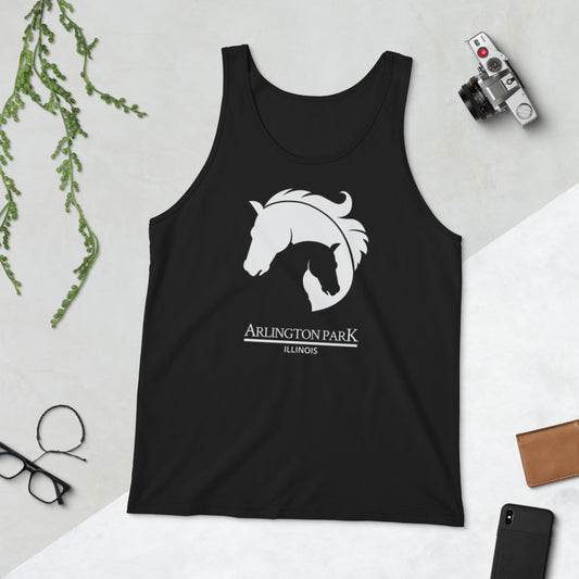 Cool Arlington Park Horse Racing Track Derby Fans Unisex Tank Top