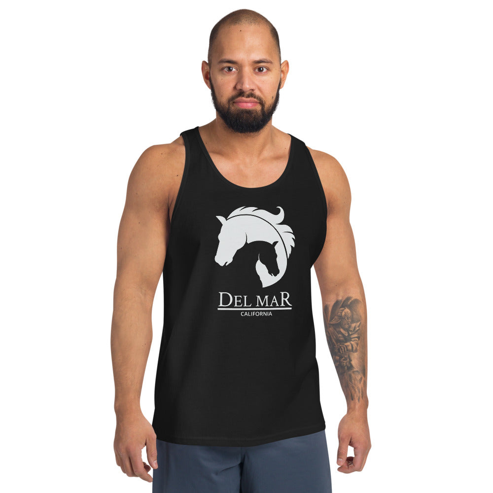 Cool Del Mar California Horse Racing Track Derby Fans Unisex Tank Top