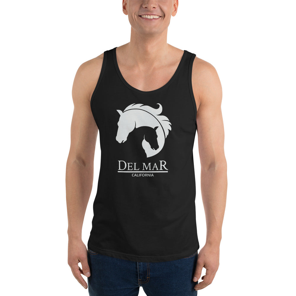 Cool Del Mar California Horse Racing Track Derby Fans Unisex Tank Top