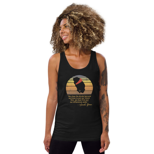 Amanda Gorman The Hill We Climb Poem 2021 Presidential Inauguration Souvenir Unisex Tank Top