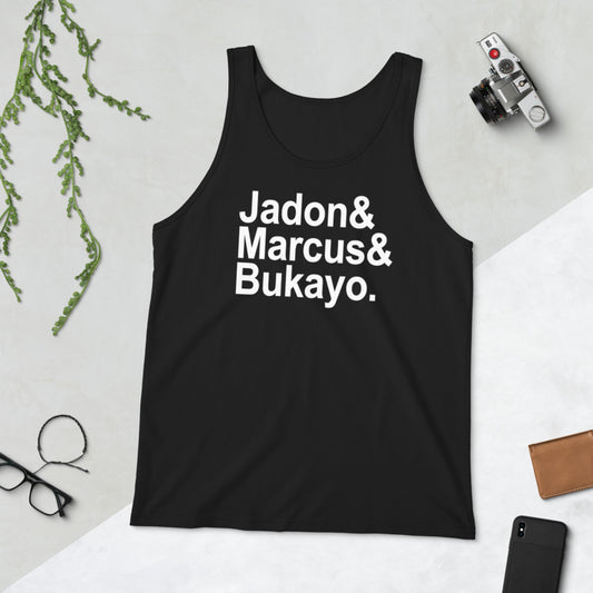 Jaydon Marcus Bukayo Slogan Soccer Football Fan Unisex Tank Top