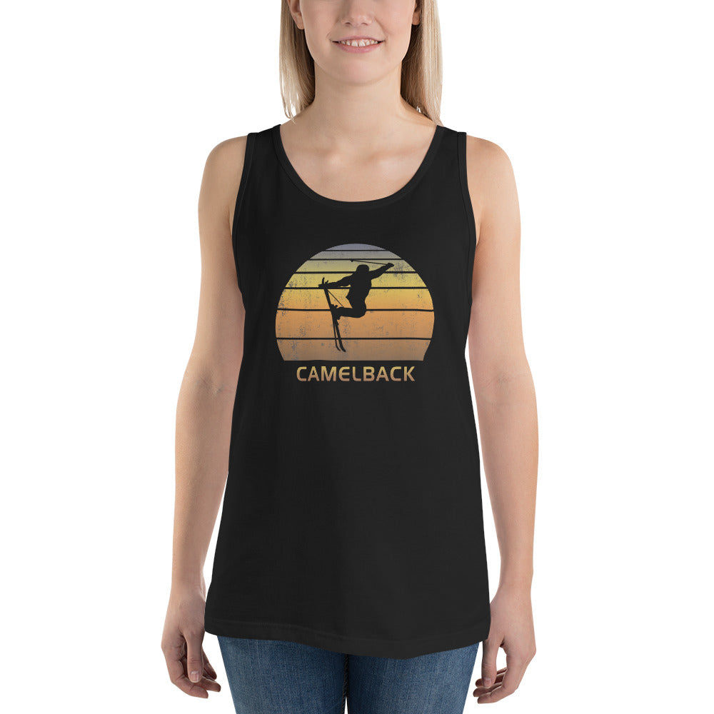 Funny Ski Camelback Arizona Skiing Joke Unisex Tank Top