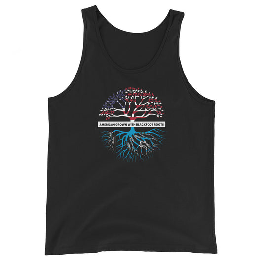 Blackfoot Blackfeet Indian Native American Tribe Ancestry Heritage Unisex Tank Top