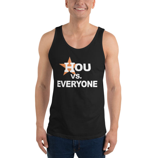 Houston Versus Everyone Funny Baseball Fan Unisex Tank Top