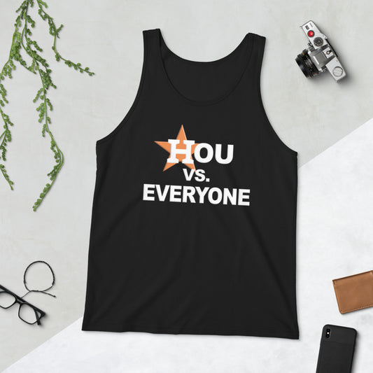 Houston Versus Everyone Funny Baseball Fan Unisex Tank Top