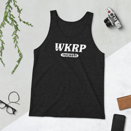 WKRP Old School 70s Sitcom TV Show Unisex Tank Top