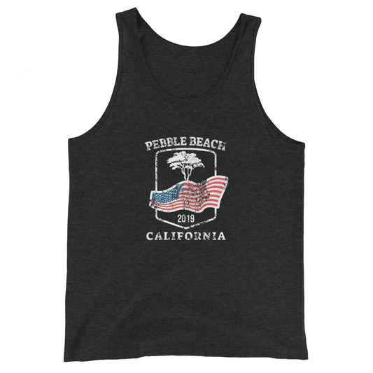 Pebble Beach Golf 2019 US Open Golfing Fan Unisex Tank Top