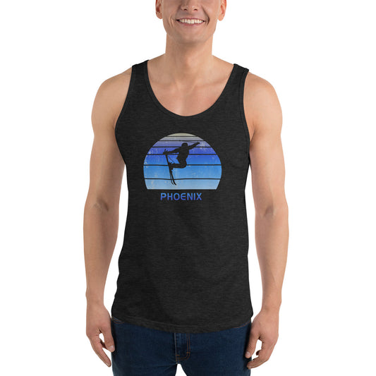 Funny Ski Phoenix Arizona Skier Skiing Joke Unisex Tank Top