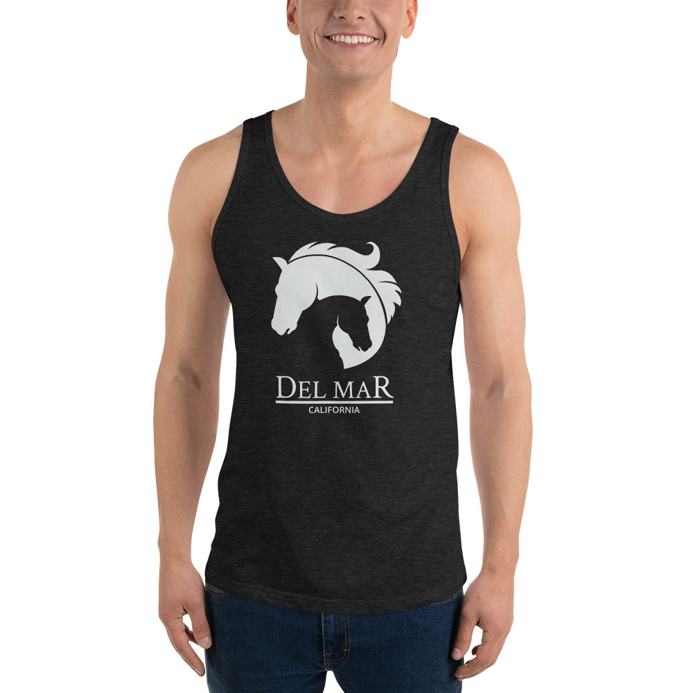 Cool Del Mar California Horse Racing Track Derby Fans Unisex Tank Top