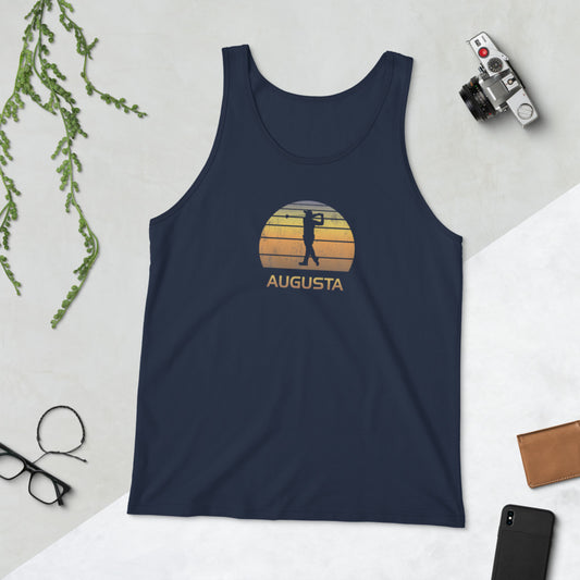 Augusta Golf Fan Golfer Unisex Tank Top