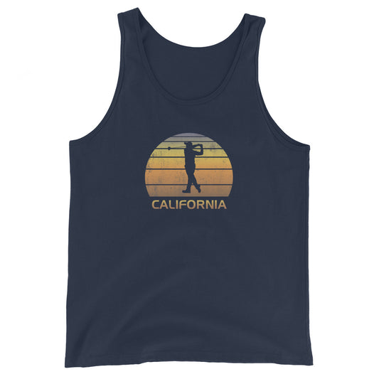 California Golf Fan Golfer Unisex Tank Top