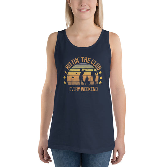 Funny Golf Quote Word Play Golfer Unisex Tank Top