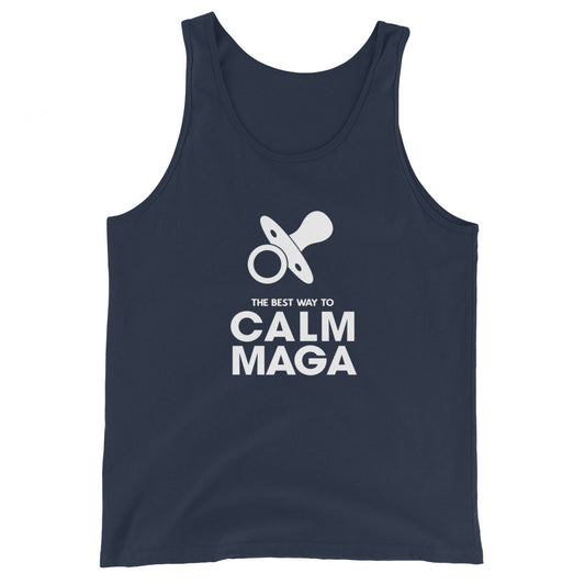 Anti MAGA Pro Democrats Funny Political Anti Trump Unisex Tank Top