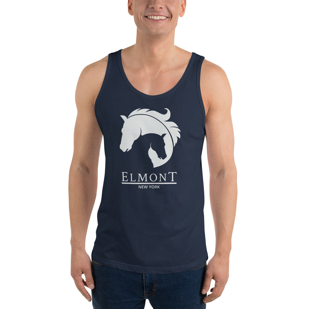 Cool Belmont Horse Racing Track Derby Fans Unisex Tank Top