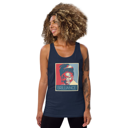 Amanda Gorman The Hill We Climb Poem 2021 Presidential Inauguration Souvenir  Unisex Tank Top