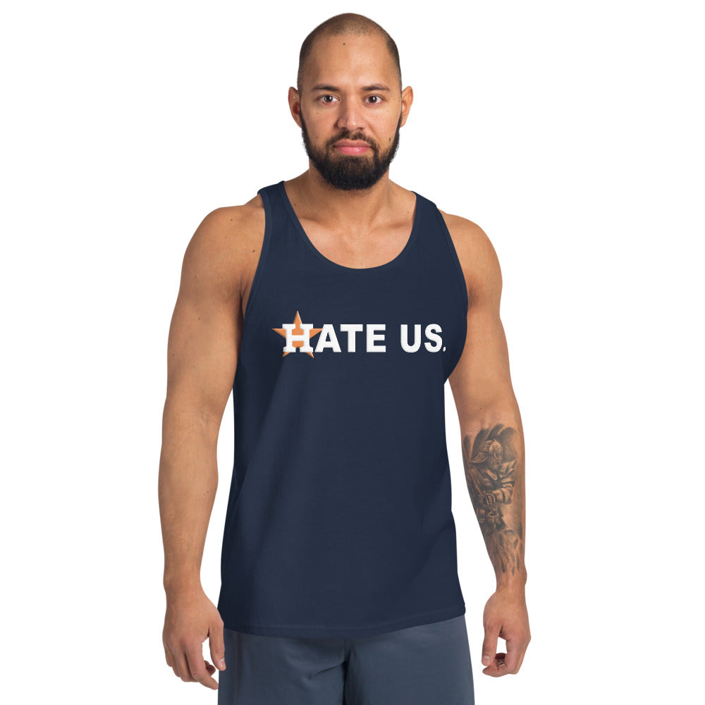 Hate Us Funny Houston Baseball Fan Unisex Tank Top