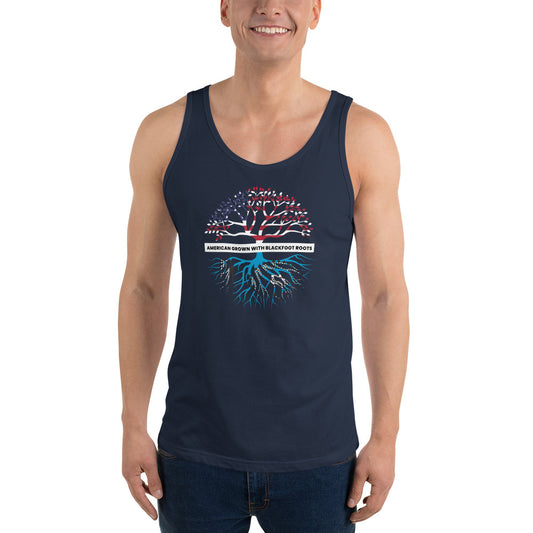 Blackfoot Blackfeet Indian Native American Tribe Ancestry Heritage Unisex Tank Top