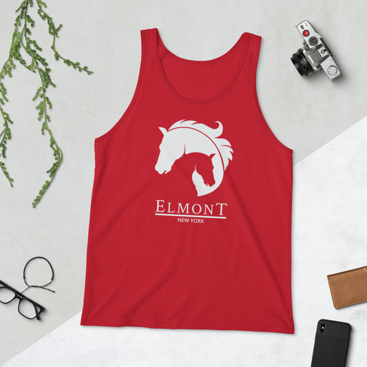 Cool Belmont Horse Racing Track Derby Fans Unisex Tank Top