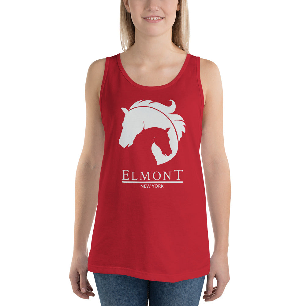 Cool Belmont Horse Racing Track Derby Fans Unisex Tank Top