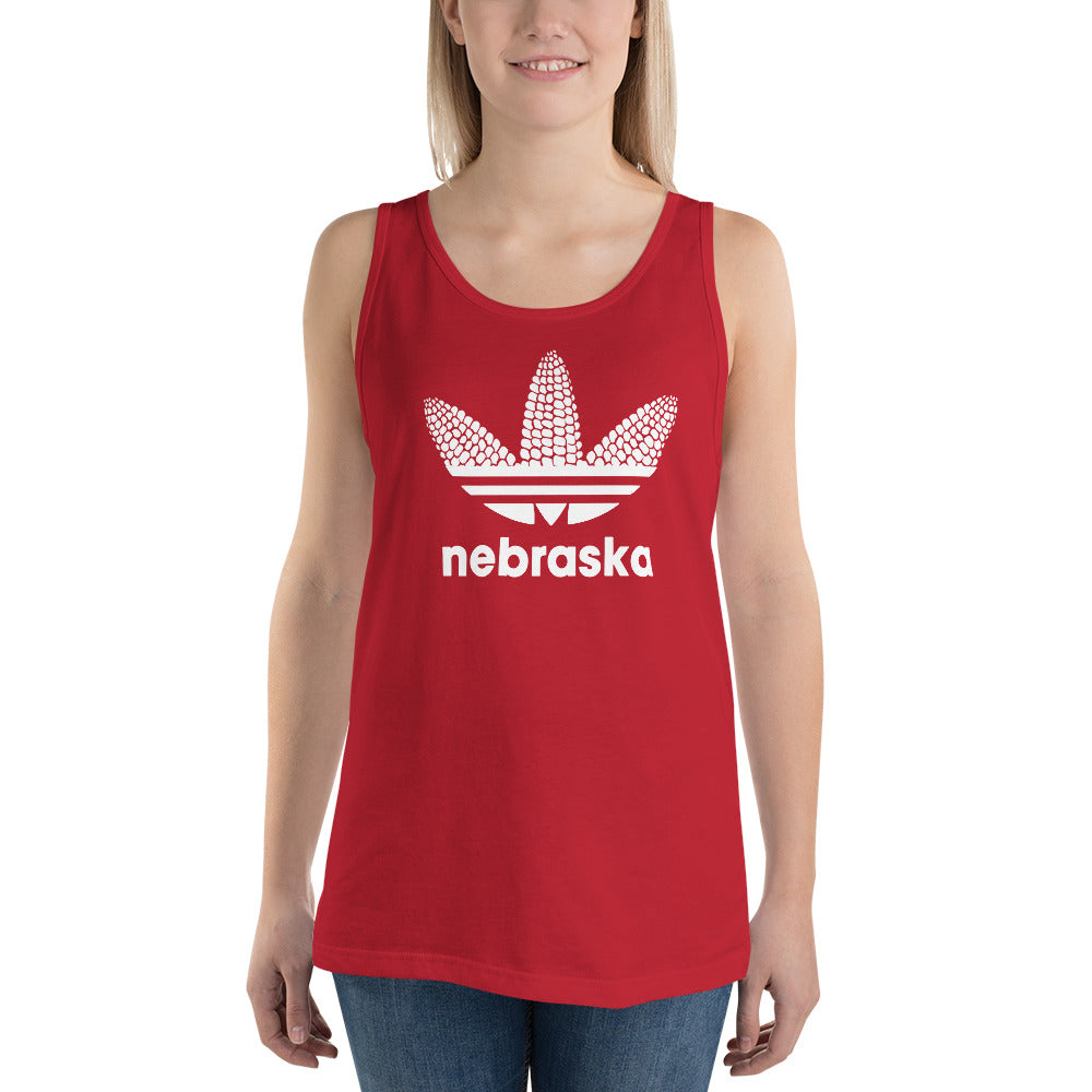 Nebraska Fan Funny College Football Unisex Tank Top