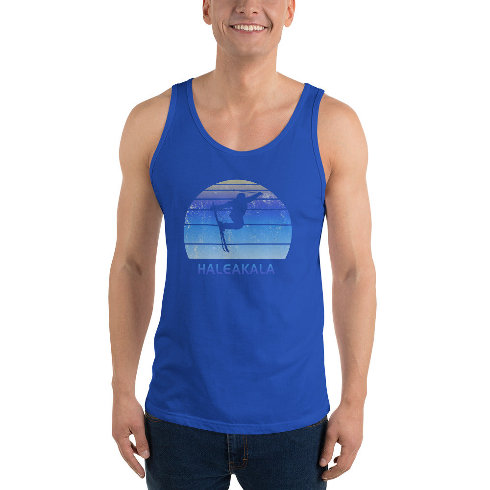 Funny Ski Haleakala Maui Hawaii Skier Skiing Joke Unisex Tank Top