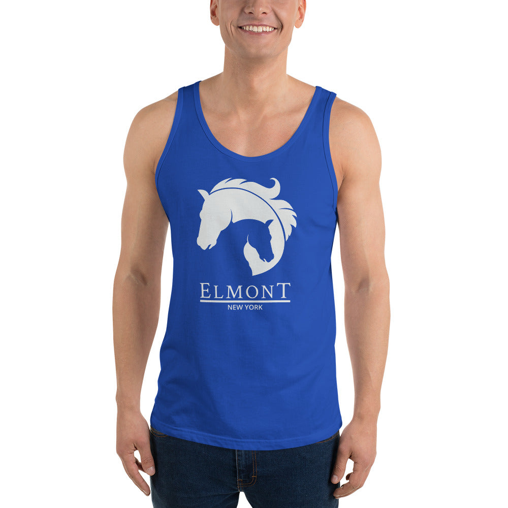 Cool Belmont Horse Racing Track Derby Fans Unisex Tank Top