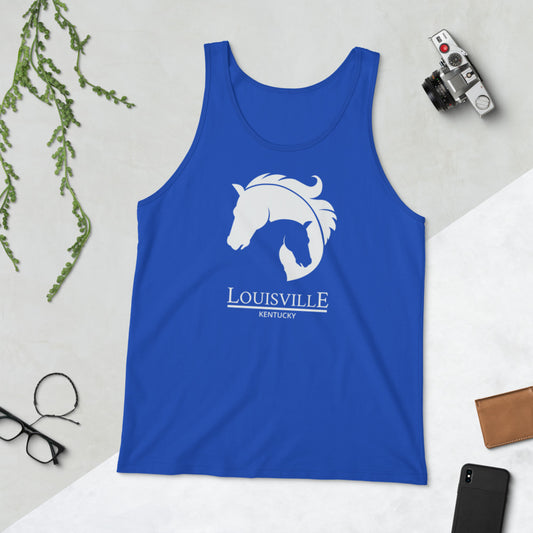 Cool Louisville Horse Racing Track Derby Fans Unisex Tank Top
