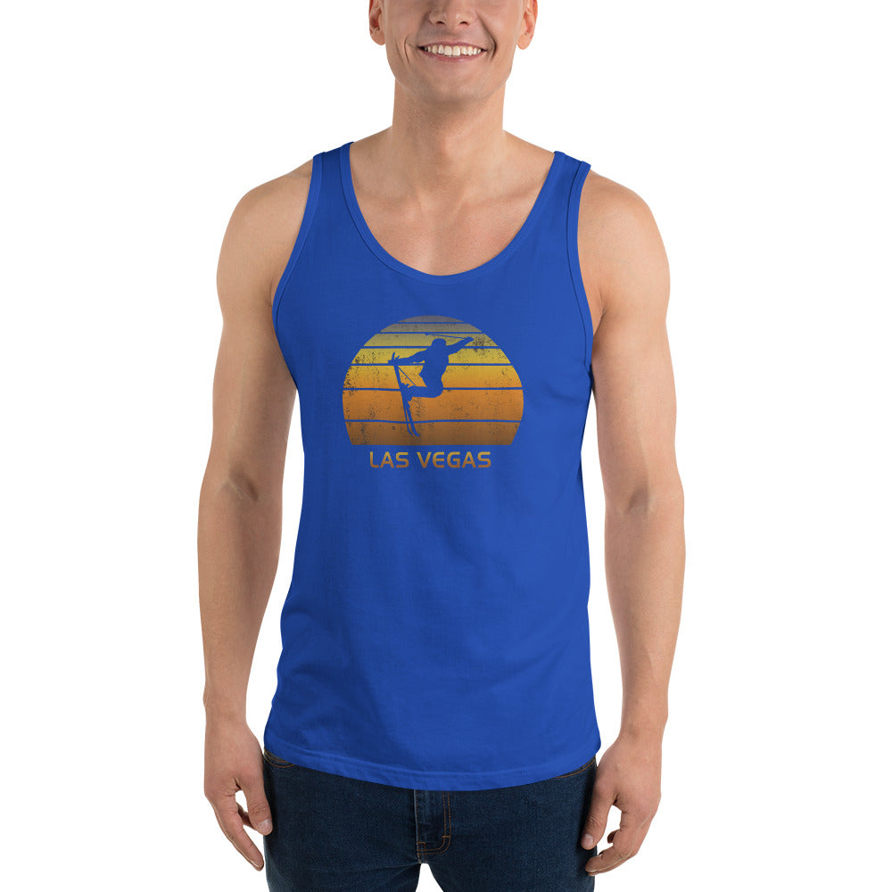 Funny Ski Las Vegas Skiing Joke Unisex Tank Top