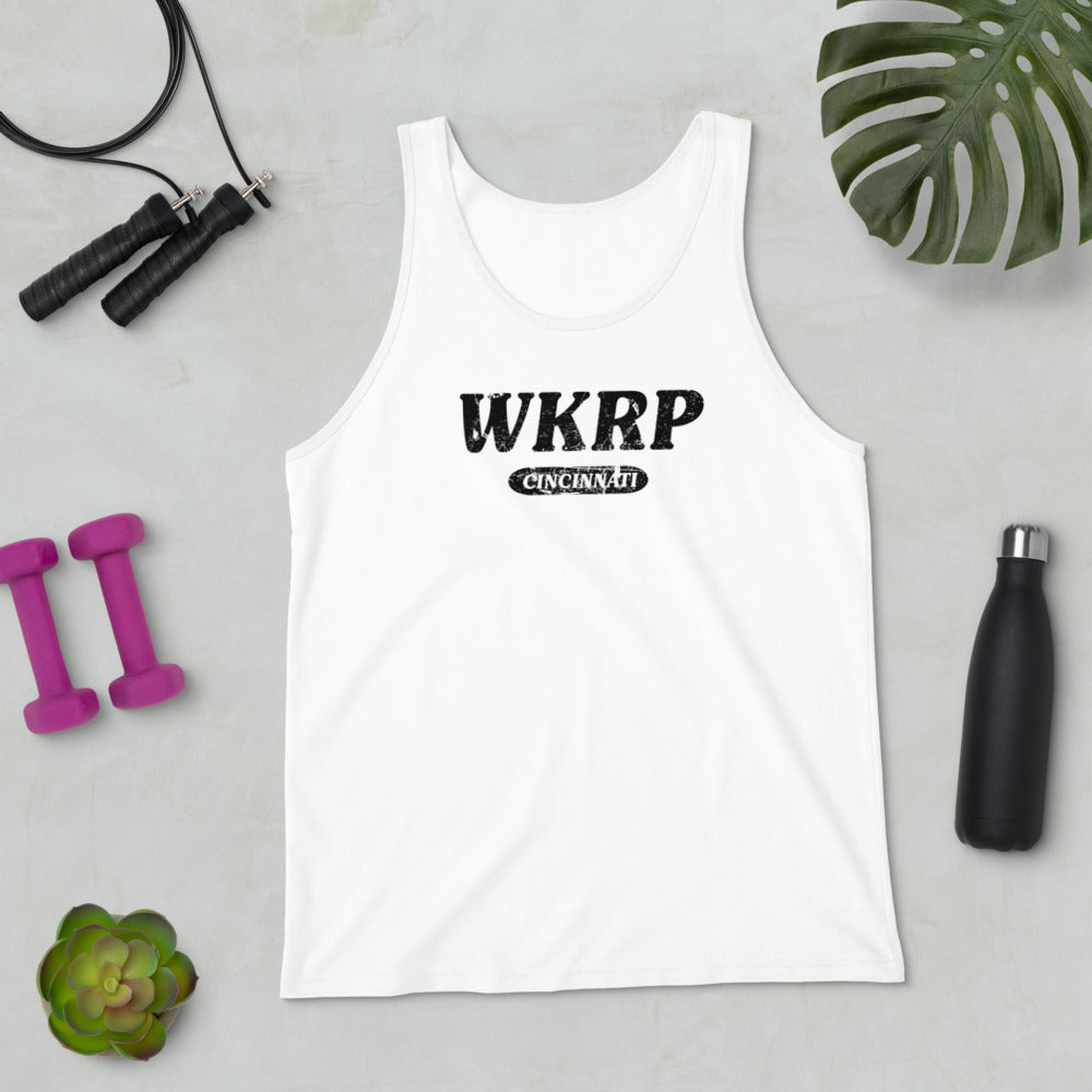 WKRP Old School 70s Sitcom TV Show Unisex Tank Top