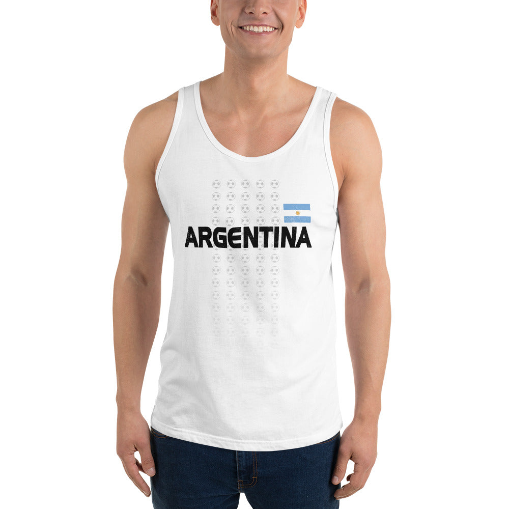 Argentina National Soccer Football Team Fan Unisex Tank Top