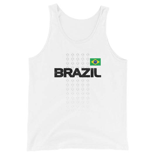 Brazil National Soccer Football Team Brazilian Fan Unisex Tank Top