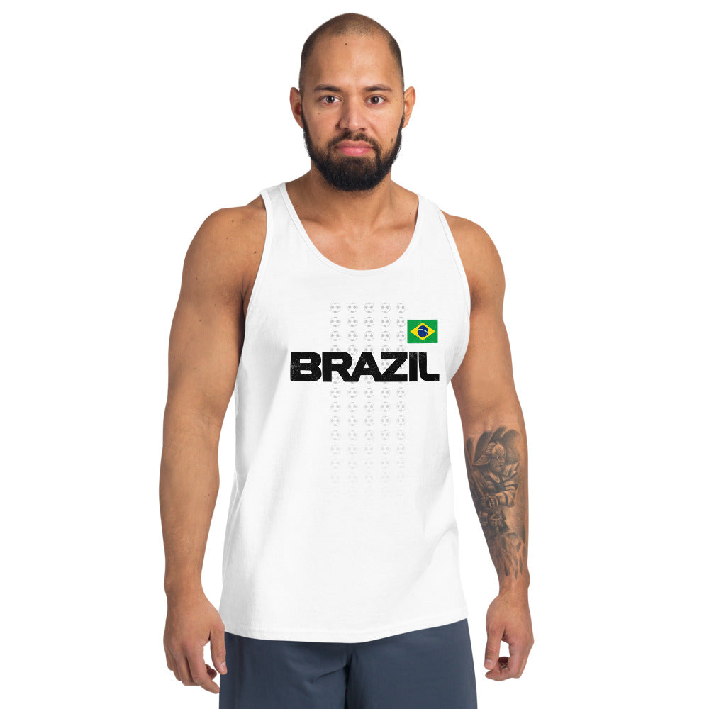 Brazil National Soccer Football Team Brazilian Fan Unisex Tank Top