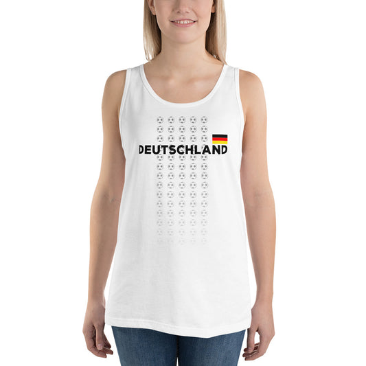 Deutschland National Soccer Football Team German Fan Unisex Tank Top