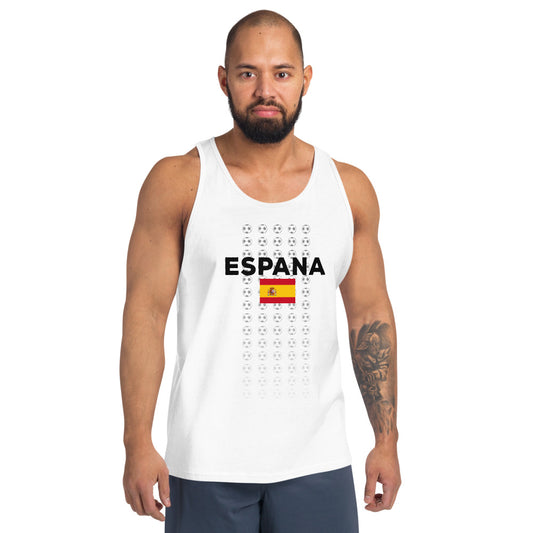 Espana National Soccer Football Team Spain Fan Unisex Tank Top