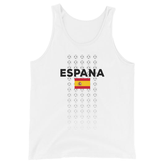 Espana National Soccer Football Team Spain Fan Unisex Tank Top