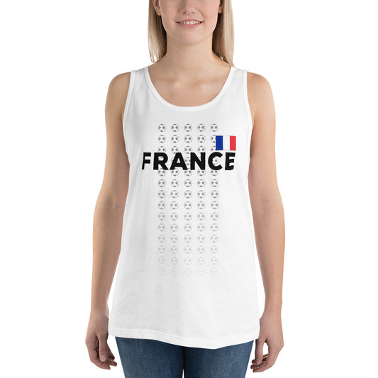 France National Soccer Football Team French Fan Unisex Tank Top