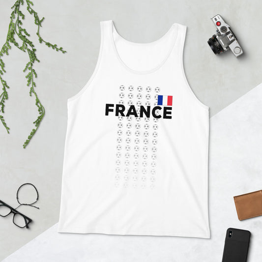 France National Soccer Football Team French Fan Unisex Tank Top