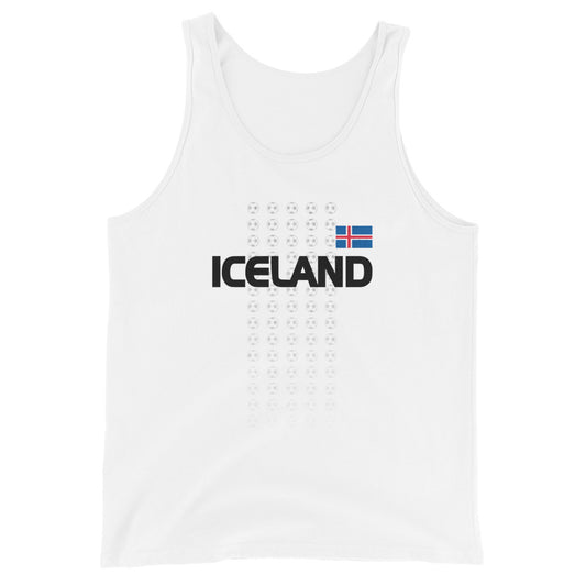 Iceland National Soccer Football Team Unisex Tank Top