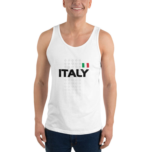 Italy National Soccer Football Italian Fan Unisex Tank Top